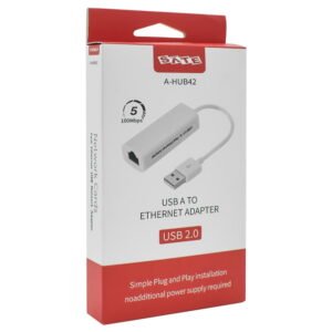 Adaptador RJ45 a USB SATE A-HUB42