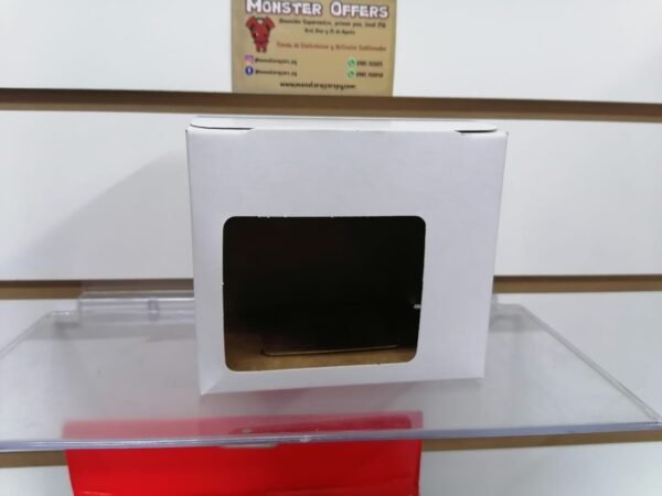 Caja para taza con visor cuadrado