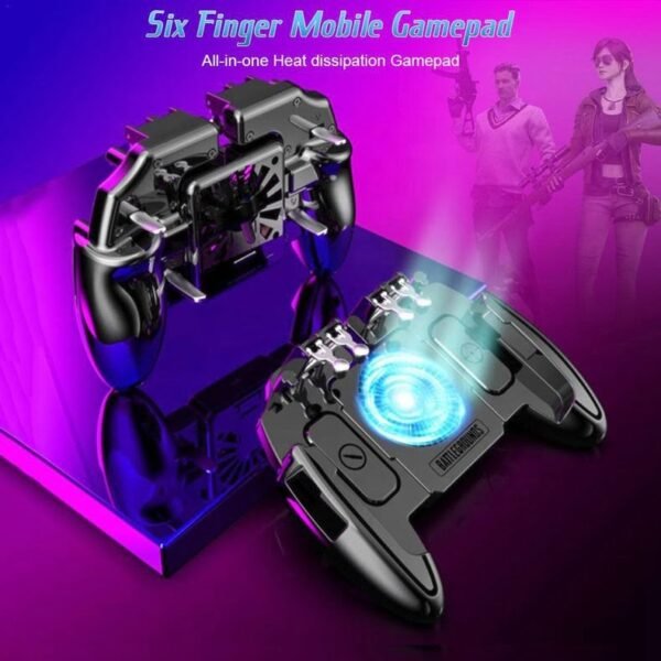 Gamepad M11 - Gatillo doble y cooler - Imagen 3