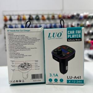 Transmisor FM Bluetooth y USB