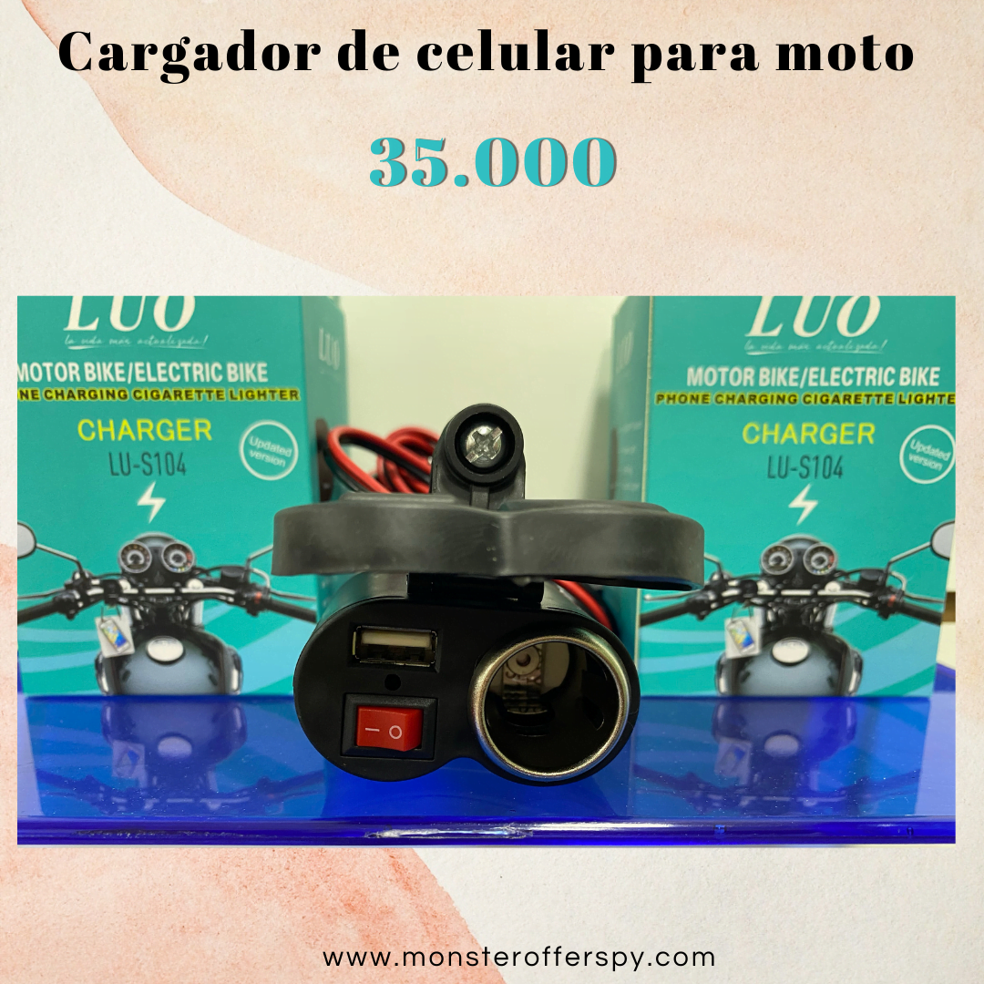 Cargador para moto
