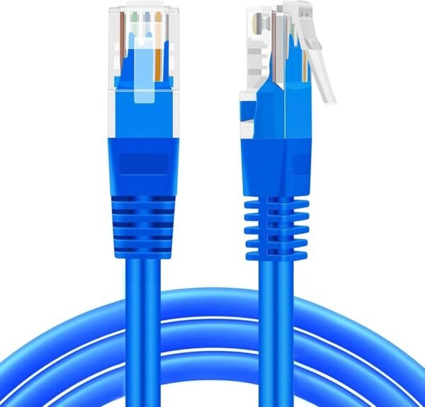 Cable LAN cat5E por metro + Ficha