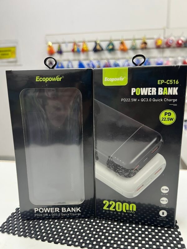 Cargador portátil 22.000 mAh