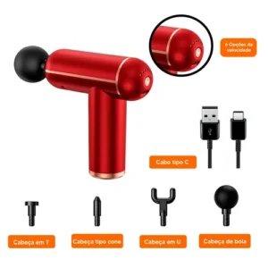 Masajeador corporal portail 4 en 1