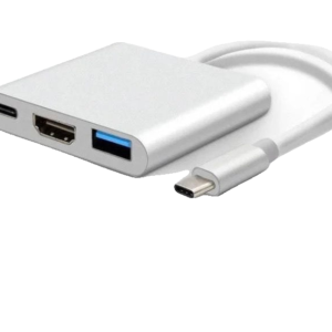 Adaptador Tipo C a HDMI 3 en 1