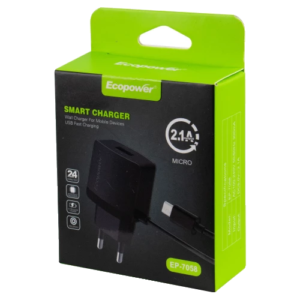 Cargador micro USB Ecopower EP-7070