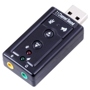 Adaptador de sonido USB 7.1