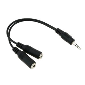 Adaptador Jack 3.5  2 hembra / 1 macho