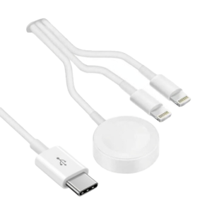 Cargador 3 en 1 para apple watch