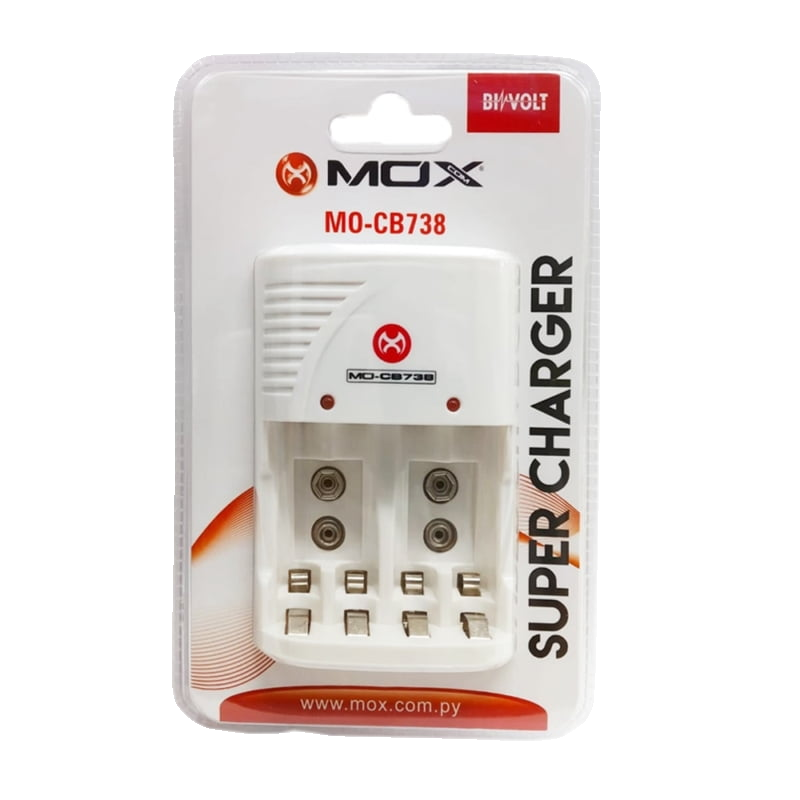 Cargador de pilas MOX MO-CB738